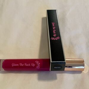 NEW! Glam the F**k Up Cream Matte Lipstick Transfer Resistant, color Mansty
